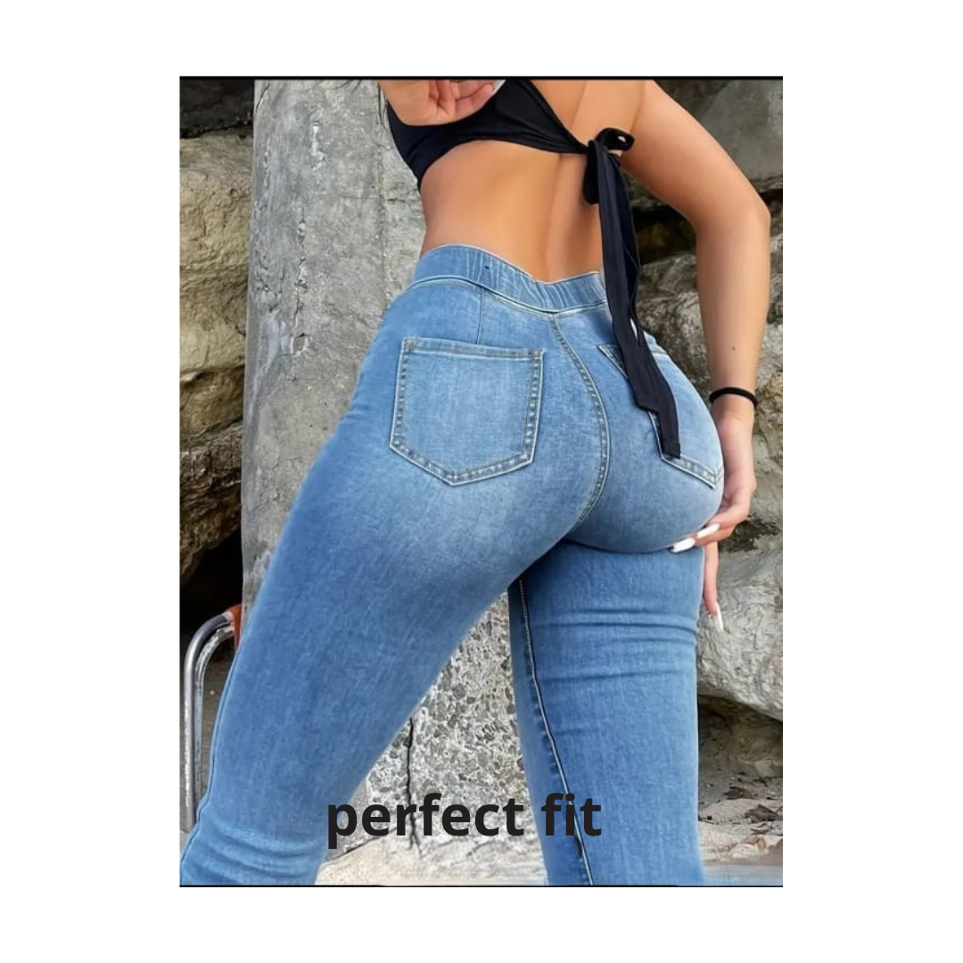 sexy bell-bottom jeans