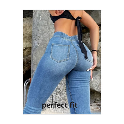 sexy bell-bottom jeans