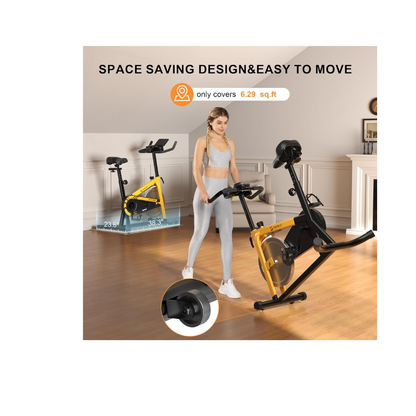 Bicicleta de Spinning Profesional con Bluetooth, Resistencia Ajustable y Soporte para Tablet